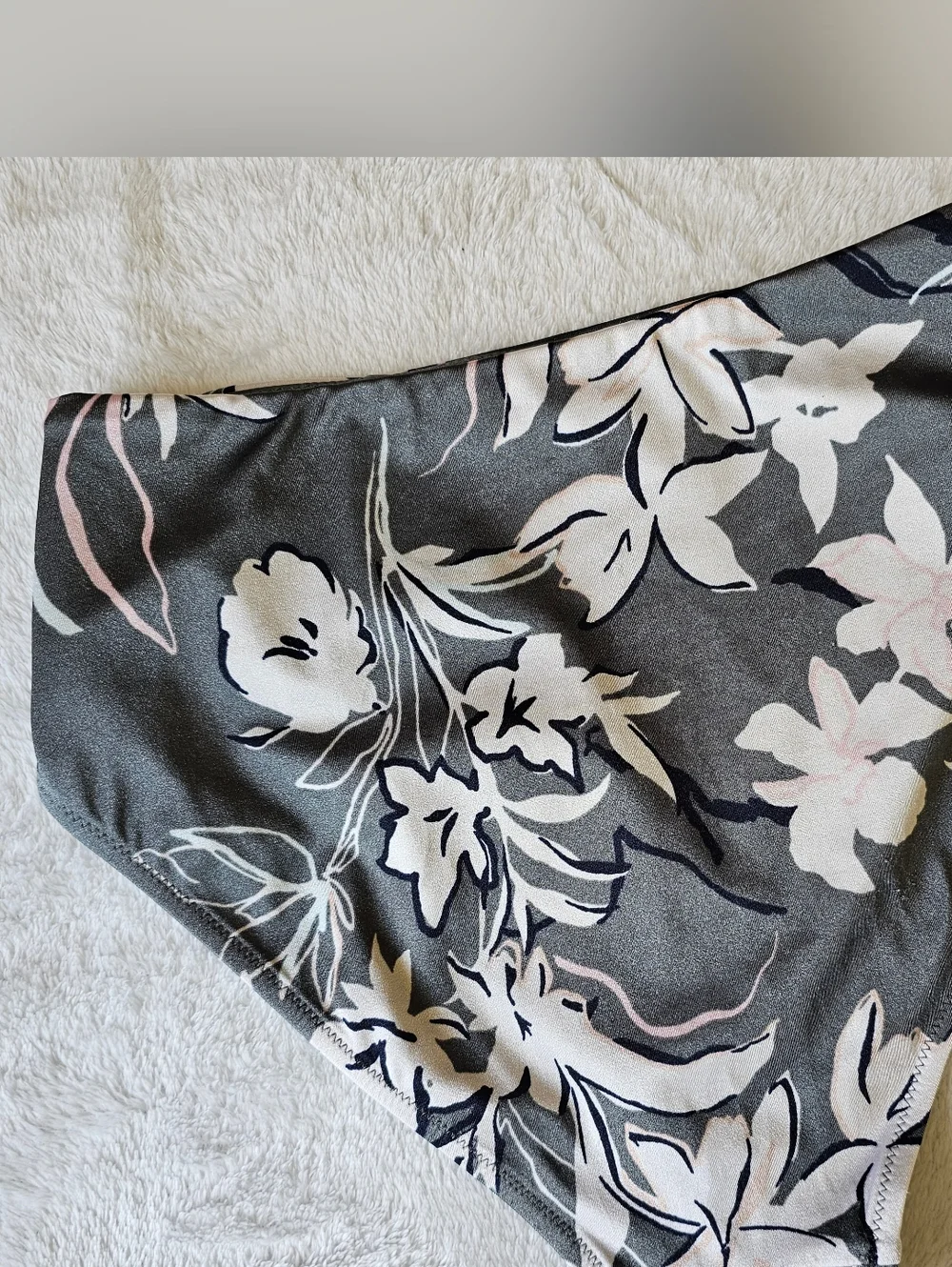 Athleta Aqualuxe High Rise Wildflower Bikini Bottoms XXS Cottagecore‎ Coastal